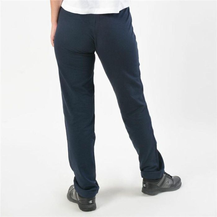 Pantalon de sport long Champion Drawstring Bleu foncé Femme 3 Pantalon de sport long Champion Drawstring Bleu foncé Femme 3