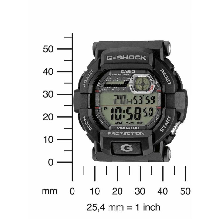 Montre Homme Casio G-Shock GD-350-1ER Noir 1 Montre Homme Casio G-Shock GD-350-1ER Noir 1
