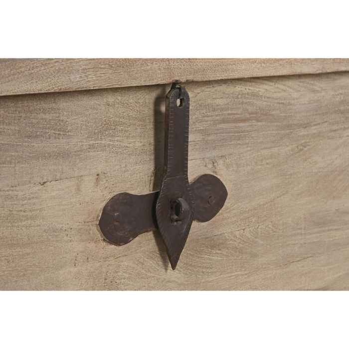 Coffre Home ESPRIT Naturel bois de teck 136 X 70 X 76 cm 3