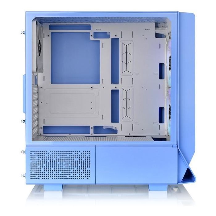Thermaltake Ceres 330 TG - Boîtier PC Midi-Tower Bleu avec vitre latérale, ARGB, support ATX/EATX/micro ATX/Mini-ITX, USB 3.2 Gen 1 & Gen 2 Type-C, 2 ventilateurs