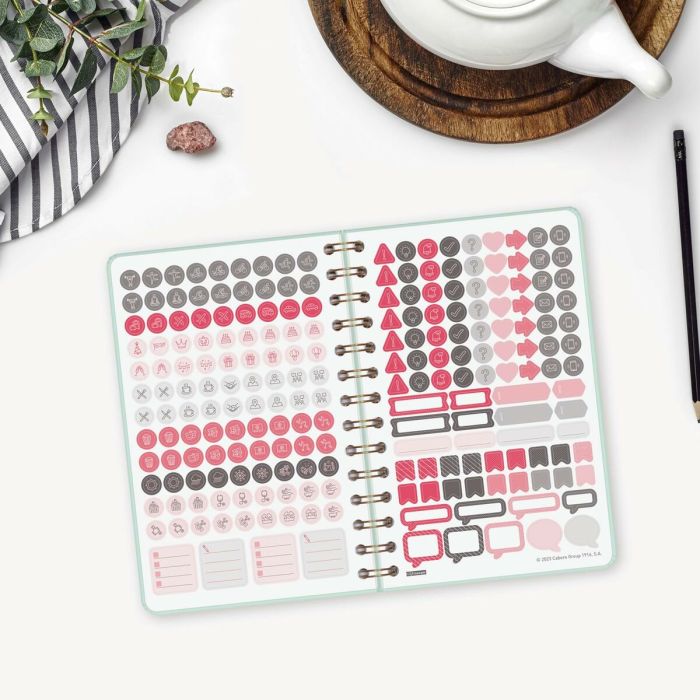 Agenda Finocam Alma Menthe 11,7 x 18,1 cm 2026 5