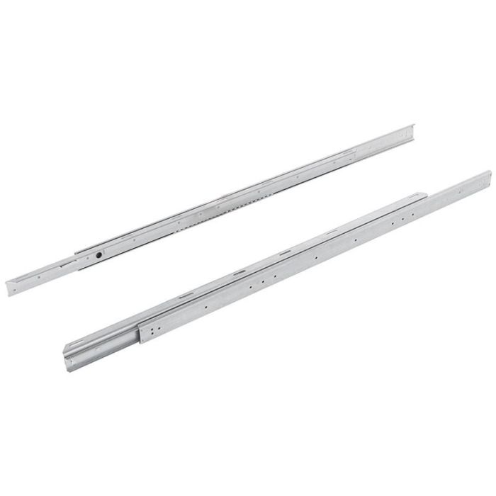 POTTKER Glissière de Table H47 Unidirectionnelle D/G Sans Frein pour Plateau 600mm Charge 90Kg