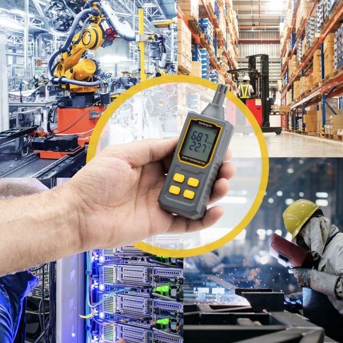 Haut-parleurs bluetooth portables Startech DH60-THERMOMETER Gris 2 Haut-parleurs bluetooth portables Startech DH60-THERMOMETER Gris 2