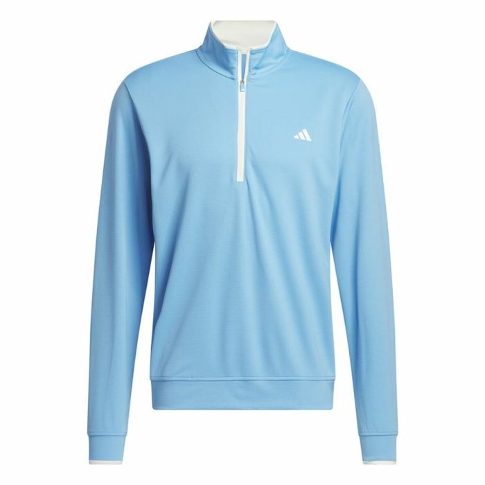 Sweat sans capuche Adidas Lightweight Half-Zip Bleu Eau L