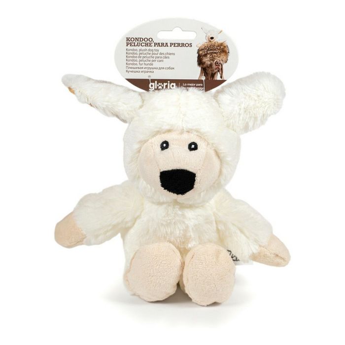 Jouet pour chien en peluche Gloria Kondoo Blanc Polyester polypropylène Mouton 5 Jouet pour chien en peluche Gloria Kondoo Blanc Polyester polypropylène Mouton 5