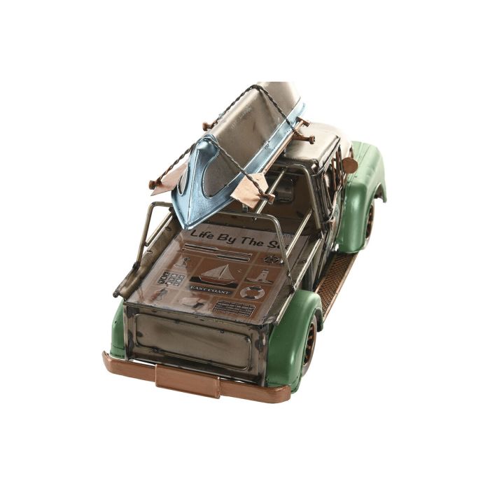 Figurine Décorative Home ESPRIT Vert Argenté Vintage Camionnette 30 X 13 X 16 CM 1
