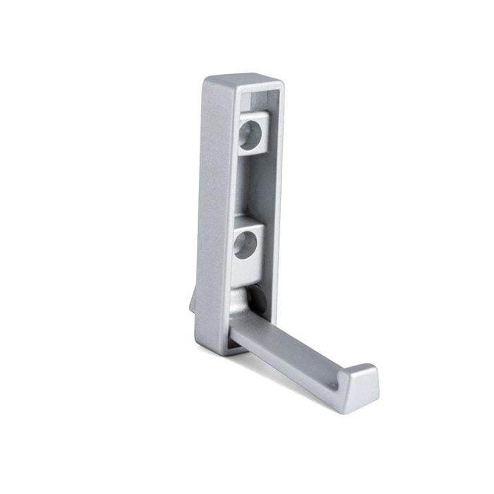 Tirador Zamak Sobreponer Modelo Lopa Acabado Aluminio Tipo Instalado Sobreponer Herrajes Alk 1