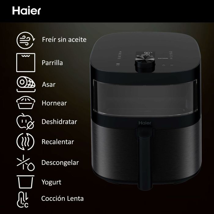 Friteuse à Air Cecotec HAF5TWA 011 Noir 2000 W 6,5 L 32