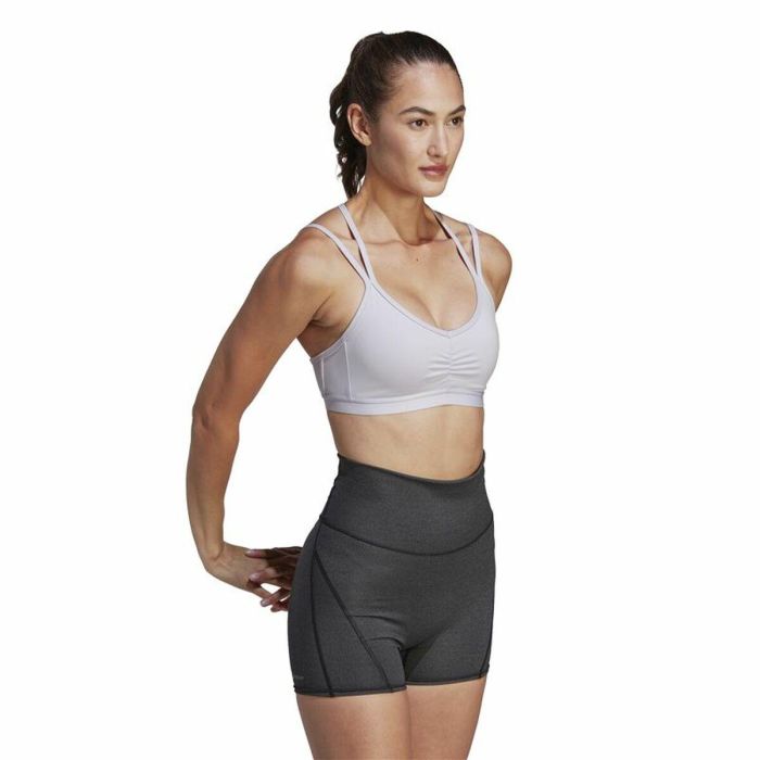 Soutien-gorge de Sport Adidas Essentials Blanc 6