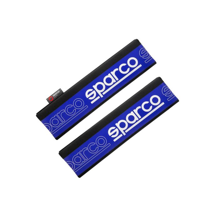 Coussinets de ceinture de sécurité Sparco SPC1208BL Bleu 0 Coussinets de ceinture de sécurité Sparco SPC1208BL Bleu 0