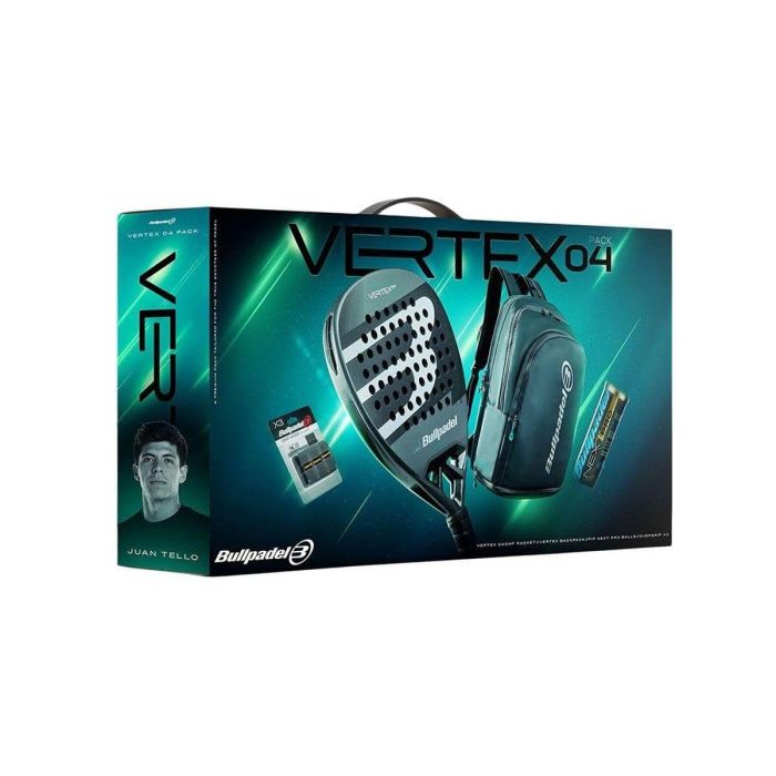 Raquette de Padel Bullpadel Vertex 04 Comfort Pro Line 2026 Noir Fibre de Carbone 5