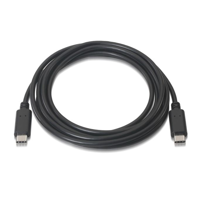 Câble USB-C Aisens A107-0058 Noir 3 m 1 Câble USB-C Aisens A107-0058 Noir 3 m 1