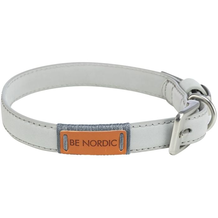 Collier pour Chien Trixie BE NORDIC Gris clair M 45 cm 0 Collier pour Chien Trixie BE NORDIC Gris clair M 45 cm 0