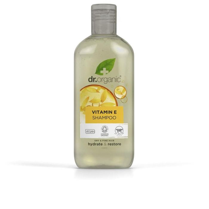 Dr. Organic Shampoing Vitamine E 265 ml Cheveux Débiles Secs Revitalisant Réparateur Dr. Organic Shampoing Vitamine E 265 ml Cheveux Débiles Secs Revitalisant Réparateur