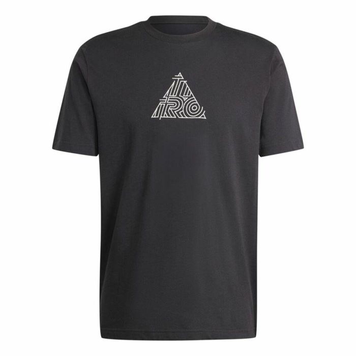 T-shirt à manches courtes homme Adidas House Of Tiro Metallic Graphic Noir