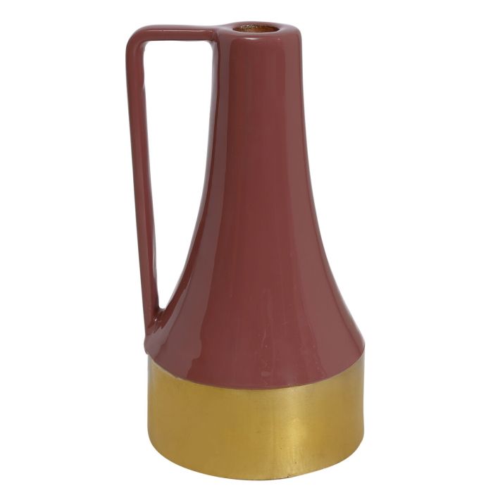 Bougeoir DKD Home Decor Métal Laqué (11 x 11 x 20 cm) (2 Unités) 2