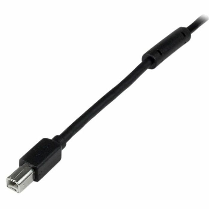Câble USB A vers USB B Startech USB2HAB65AC Noir 1