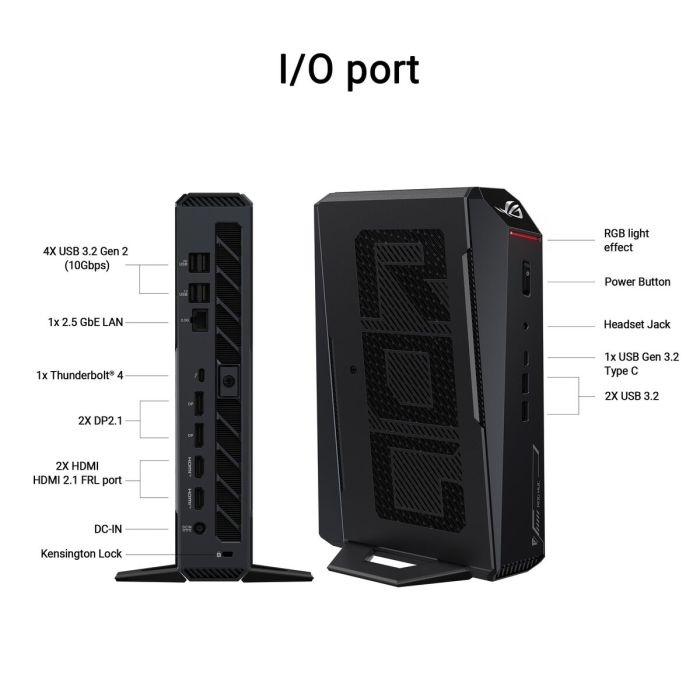 Mini PC Asus 90AS00I1-M000C0 intel core ultra 9 275HX 32 GB RAM 1 TB SSD 5 Mini PC Asus 90AS00I1-M000C0 intel core ultra 9 275HX 32 GB RAM 1 TB SSD 5