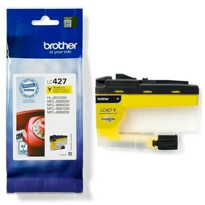 Cartouche d'encre originale Brother MFCJ5955DW, MFCJ6955DW Jaune (5 Unités) 1