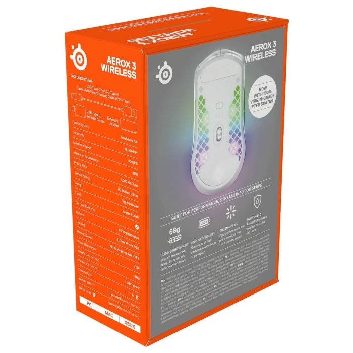 Souris Gaming SteelSeries Aerox 3 Wireless 1