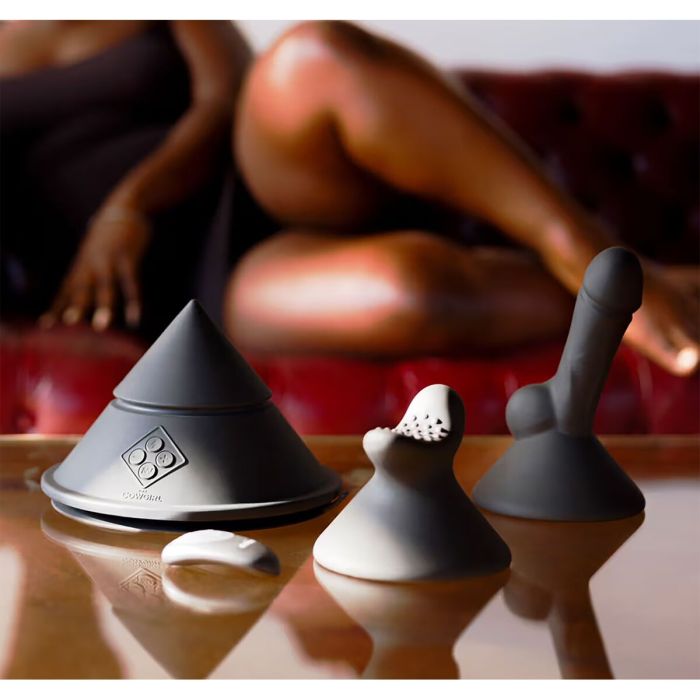 Vibromasseur The Cowgirl Cone Noir 19