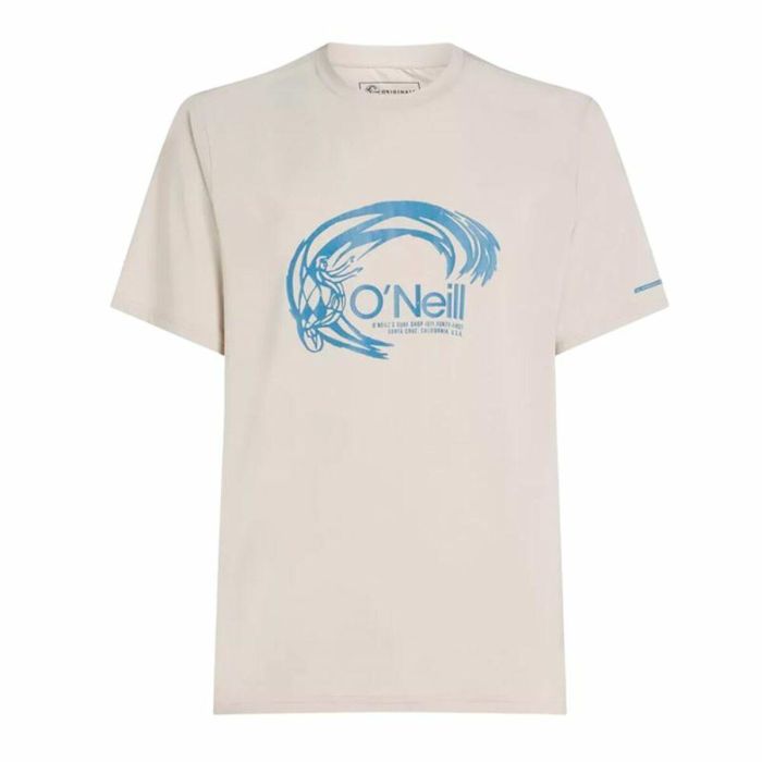 T-shirt à manches courtes homme O'Neill O'Riginals Hybrid Upf Graphic Beige
