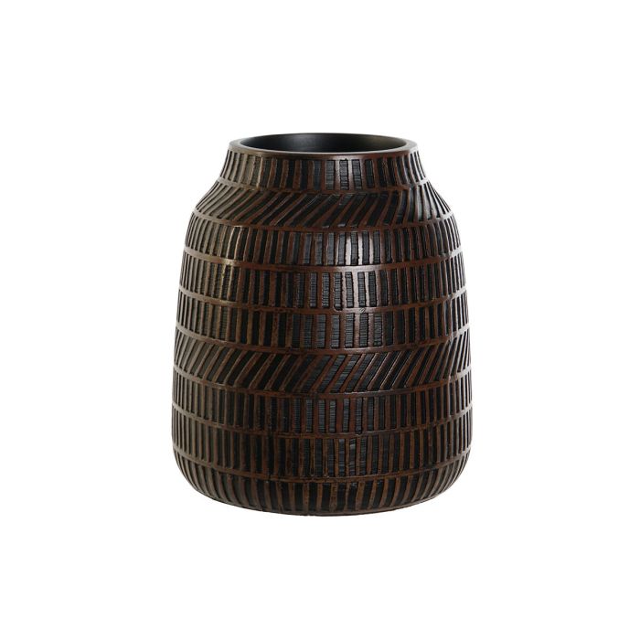 Vase Home ESPRIT Marron Noir Résine Colonial 19 x 19 x 21 cm 0 Vase Home ESPRIT Marron Noir Résine Colonial 19 x 19 x 21 cm 0