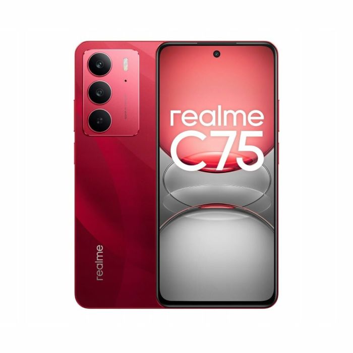 Smartphone Realme C75 8-256 RD Octa Core 8 GB RAM 256 GB Rouge 6,72" 7 Smartphone Realme C75 8-256 RD Octa Core 8 GB RAM 256 GB Rouge 6,72" 7