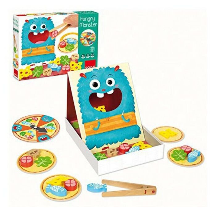 Jeu d'adresse pour bébé Hungry Monster Goula 53172 0 Jeu d'adresse pour bébé Hungry Monster Goula 53172 0