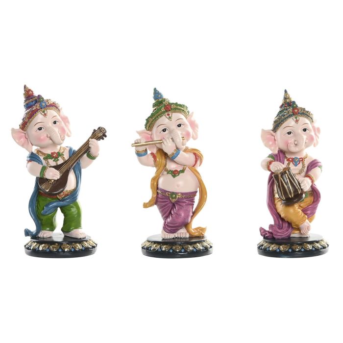 Figurine Décorative Home ESPRIT Multicouleur Musicien Indien 9 x 9 x 20 cm (3 Unités) 0 Figurine Décorative Home ESPRIT Multicouleur Musicien Indien 9 x 9 x 20 cm (3 Unités) 0