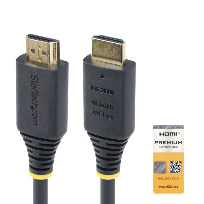 Câble HDMI Startech PREMIUM Noir 2 m 1