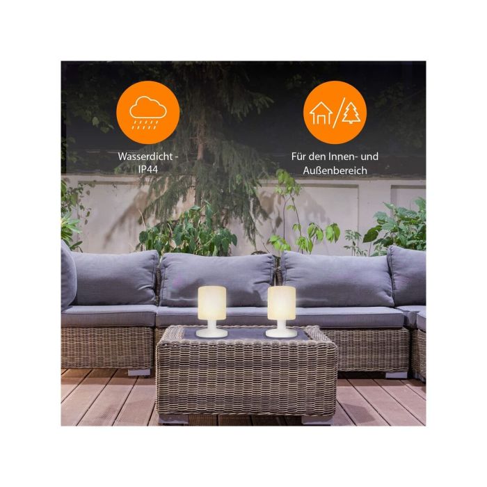 Lampion Smartwares IDE-60067 Blanc Plastique 5