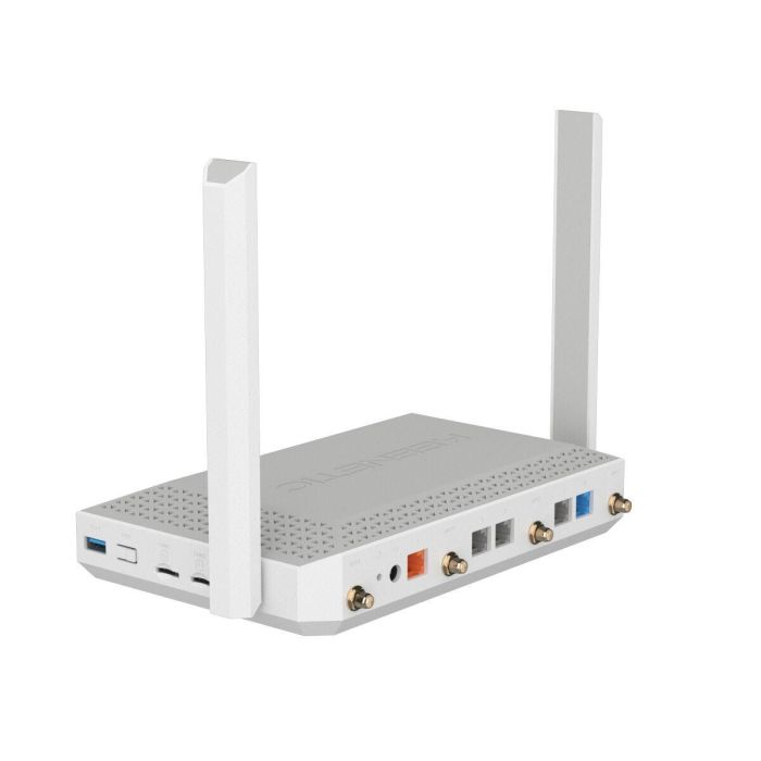 Router Keenetic KN-4110-01-EU Blanc Gris USB 2.0 Ethernet LAN Wi-Fi 6 GHz 8 Router Keenetic KN-4110-01-EU Blanc Gris USB 2.0 Ethernet LAN Wi-Fi 6 GHz 8