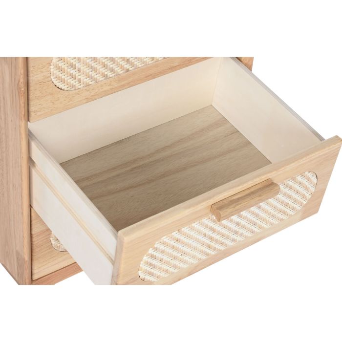 Caisson à Tiroirs Home ESPRIT Naturel Métal Bois d'hévéa 40 x 30 x 63 cm 5 Caisson à Tiroirs Home ESPRIT Naturel Métal Bois d'hévéa 40 x 30 x 63 cm 5