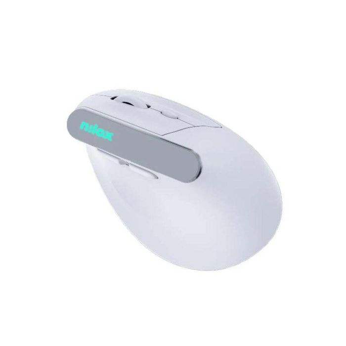 Souris Nilox Wir Vertical Rec. Silen 1600DPI Blanc 1600 dpi 2 Souris Nilox Wir Vertical Rec. Silen 1600DPI Blanc 1600 dpi 2