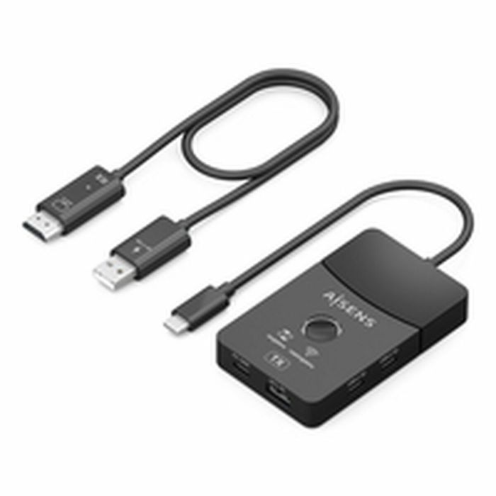Câble HDMI Aisens ASWL-H2KDC30M05-BK Noir 1