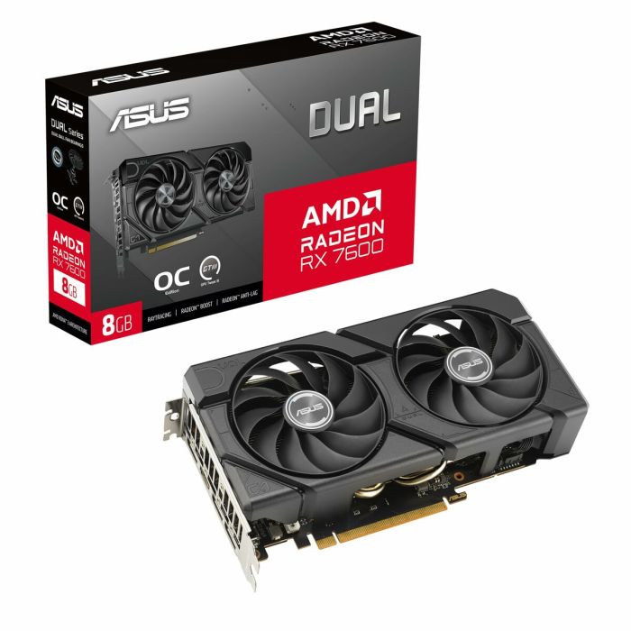 Carte Graphique Asus RX7600-O8G-EVO 8 GB GDDR6 21