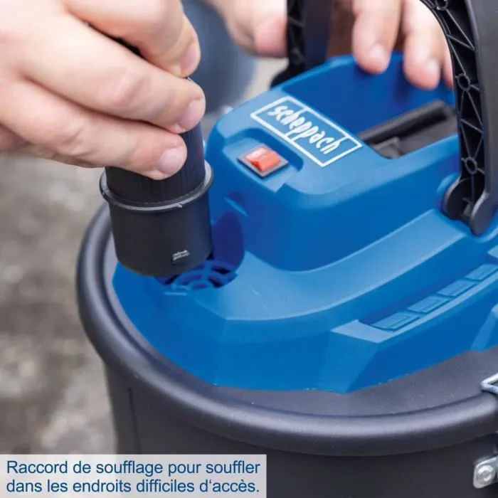 Scheppach Aspirateur à Cendres Sans Fil avec Kit de Démarrage 2Ah C-AVC15-X 2 Scheppach Aspirateur à Cendres Sans Fil avec Kit de Démarrage 2Ah C-AVC15-X 2