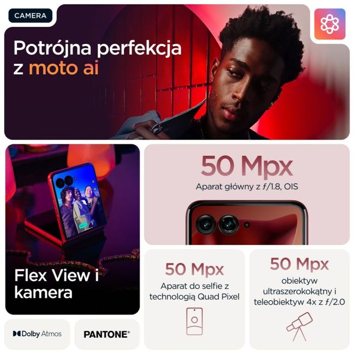 Smartphone Motorola PB8R0008PL Octa Core 16 GB RAM 512 GB Rouge 4 Smartphone Motorola PB8R0008PL Octa Core 16 GB RAM 512 GB Rouge 4