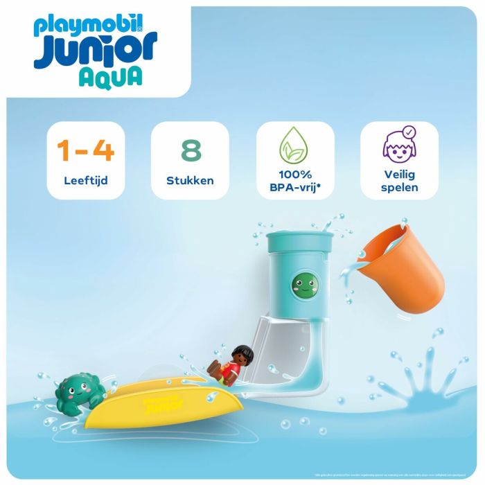 Playset Playmobil Junior Water 71775 8 Pièces 6