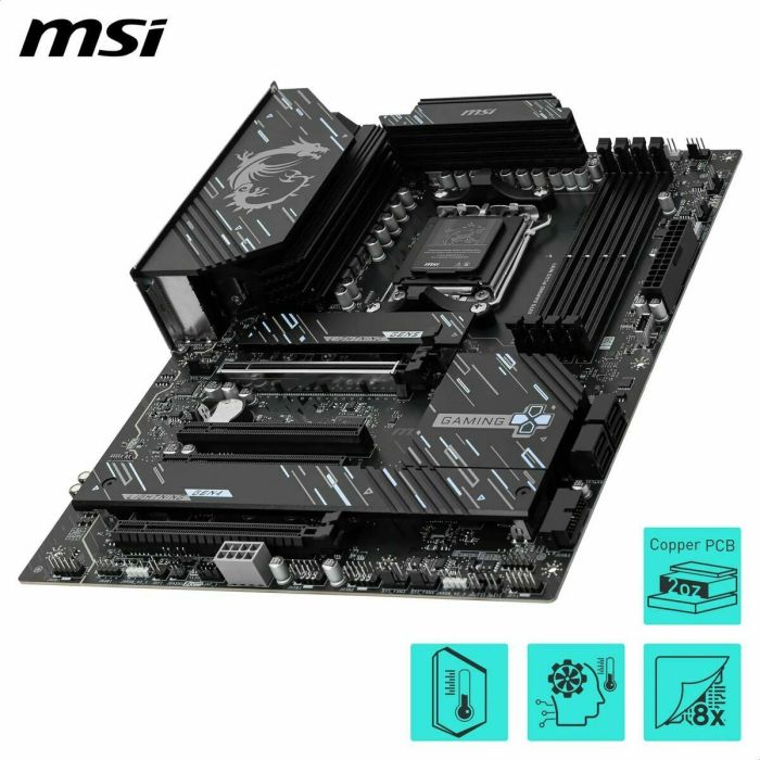 Carte Mère MSI X870E GAMING PLUS WiFi AMD X870E AMD AM5 9