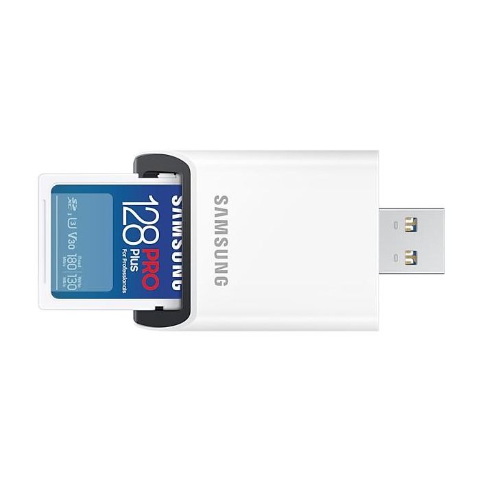 CARD Card 128GB Samsung XC PRO Plus (2023)(CL10) Reader retail 1