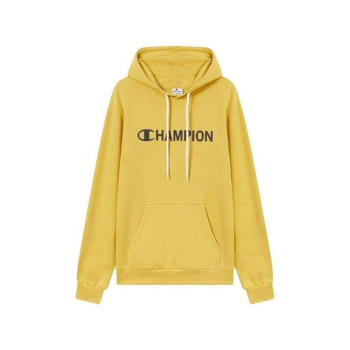 Sweat à capuche homme Champion Graphic Shop Jaune 6-7 ans