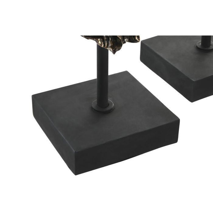 Figurine Décorative Home ESPRIT Brun foncé Lion Couronne 21 x 18 x 44 cm (2 Unités) 2 Figurine Décorative Home ESPRIT Brun foncé Lion Couronne 21 x 18 x 44 cm (2 Unités) 2