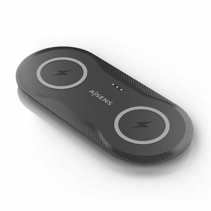 Chargeur sans fil Aisens ASCH-15W2WC060-BK Noir 7