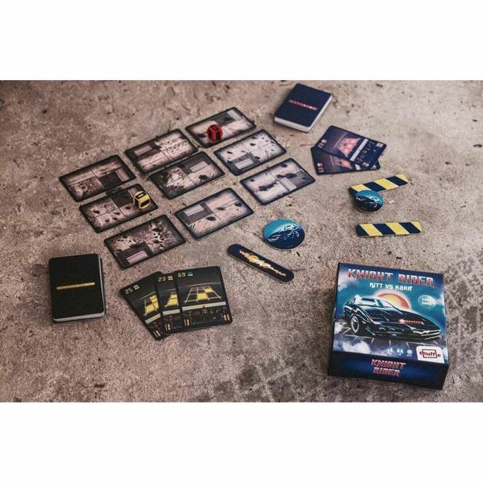Jeux de cartes Fournier Shuffle Knight Rider Retro Game 1