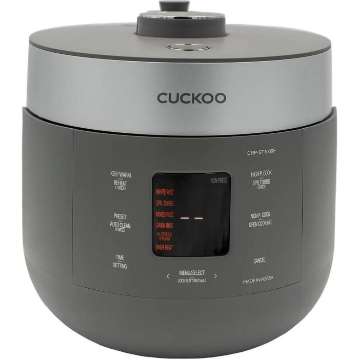 Cuckoo Reiskocher 1.80l CRP-ST1009F Twin Pressure grau 0 Cuckoo Reiskocher 1.80l CRP-ST1009F Twin Pressure grau 0