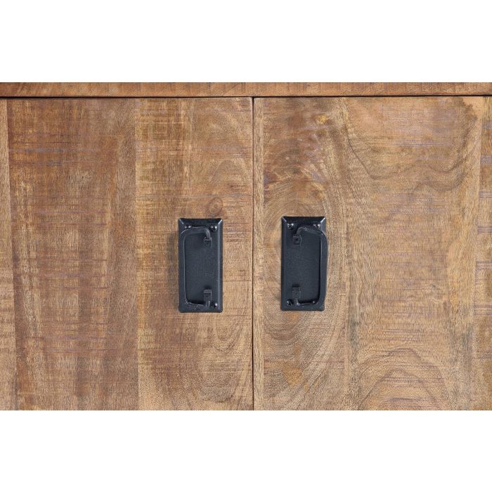 GINER Y COLOMER Buffet en bois de manguier avec finition métal naturel - Meuble artisanal 3 GINER Y COLOMER Buffet en bois de manguier avec finition métal naturel - Meuble artisanal 3