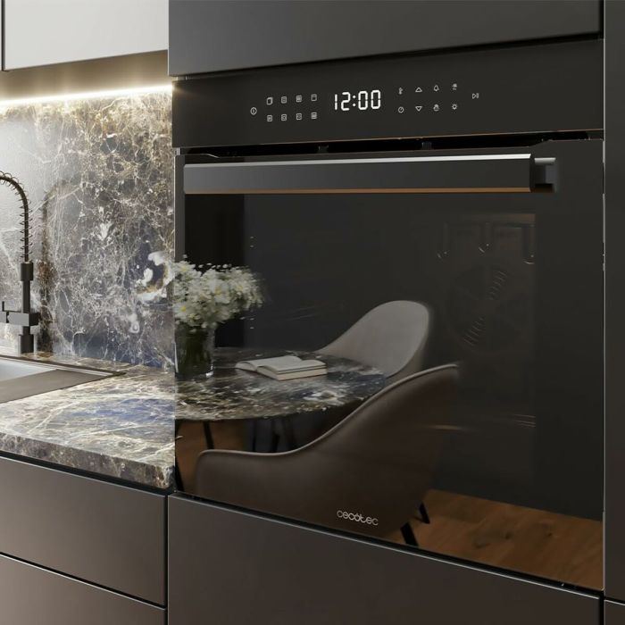 Four Cecotec Bolero Hexa P506000 Glass Black 3400 W 2900 W Four Cecotec Bolero Hexa P506000 Glass Black 3400 W 2900 W