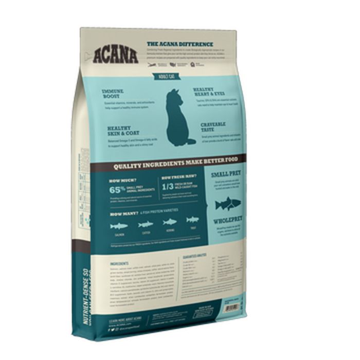 Aliments pour chat Acana Bountiful Catch Adulte Saumon Poisson Agneau Morue 4,5 Kg 1